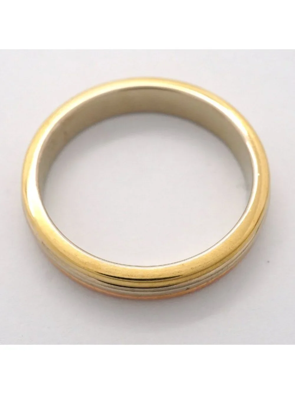 Cartier Ring Vendome 18K Yellow Gold 18K White Pink